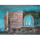 Bozzetto scenografico Misura per Misura di Shakespeare - Particolare